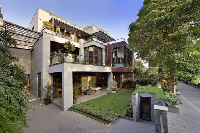 Kiến Trúc Biệt Thự 1.200 m2: Giải Pháp Đa Thế Hệ Tại Gurgaon