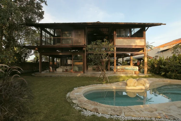 Ngôi nhà 198m2 tại Bali làm mát tự nhiên không dùng điều hòa