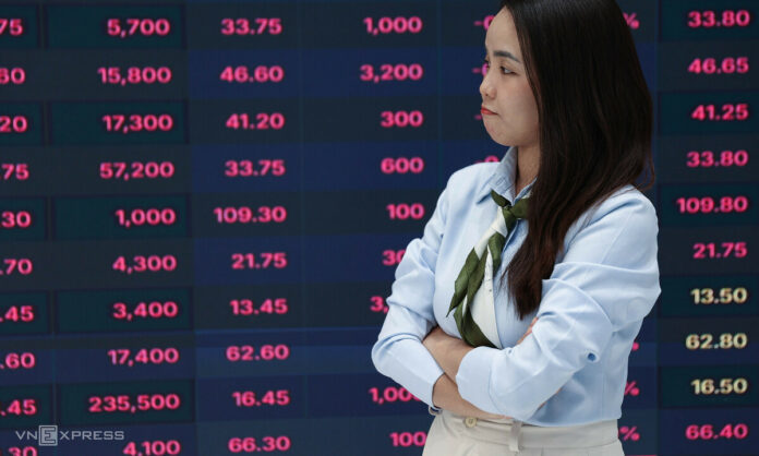 VN-Index giảm phiên thứ 3: Áp lực chốt lời gia tăng diện rộng