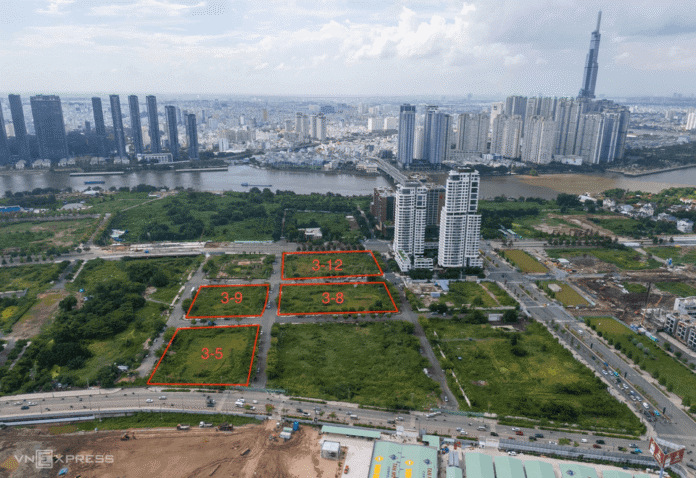 Đấu giá lại 4 lô đất Thủ Thiêm: Mức khởi điểm hơn 16.600 tỷ đồng